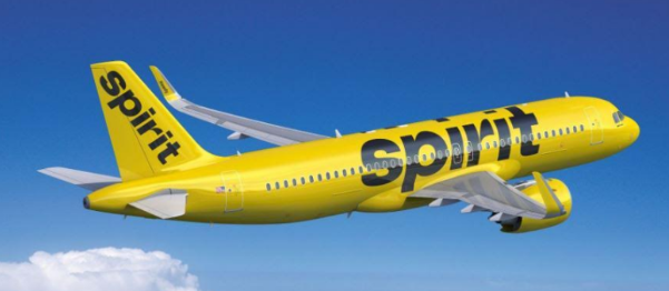 Spirit Flight Ticket