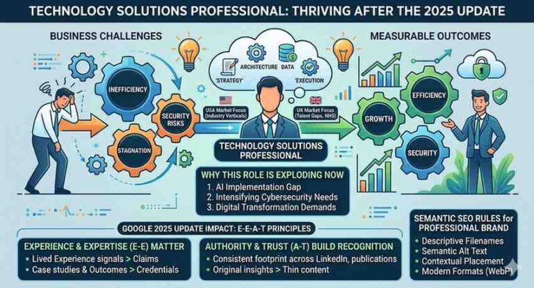 Technology SolutionsProfessional: What Google’s2025 Update Means for YourCareer (And Why This Role IsExploding Right Now) Technology SolutionsProfessional
