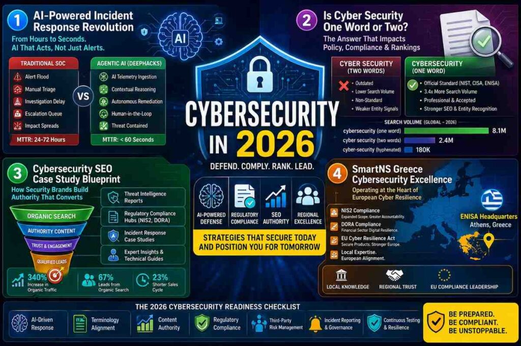 Cybersecurity in 2026: Incident Response, Industry Terminology, SEO Authority, and Regional Excellence Cybersecurity in 2026
