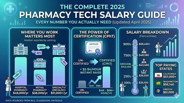 How much do pharmacy techs make Informational?