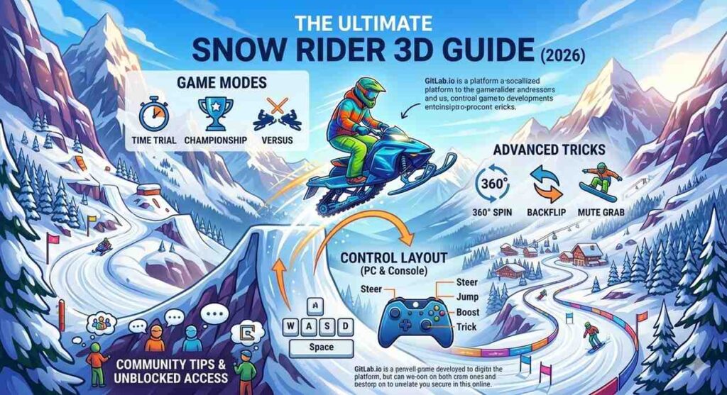 Snow Rider 3D on GitLab.io : The Complete 2026 Guide – How to Play, Why It’s Unblocked, Controls, Tips & Best Versions Snow Rider 3D on GitLab.io