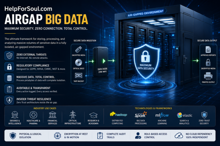 HelpForSoul.com AirGap Big Data : The Ultimate Guide to Air-Gapped Big Data Security HelpForSoul.com AirGap Big Data
