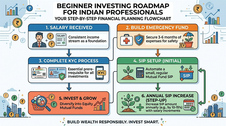 Step-by-step roadmap for starting investments in India