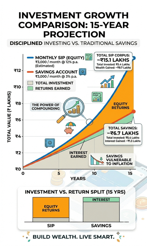 Comparison of mutual funds and stocks for first-time investors