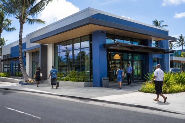 Kina Bank: Papua New Guinea’s Second Largest Bank and What It Actually Offers Kina Bank branch exterior in Port Moresby Papua New Guinea showing modern banking facility on city street